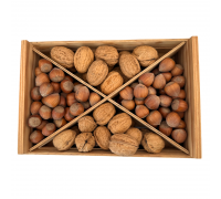 Mélange de noisettes en...